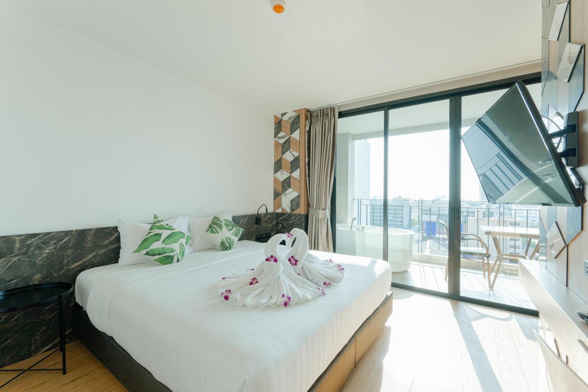 Hotel Sky Wave Patong Exteriér fotografie